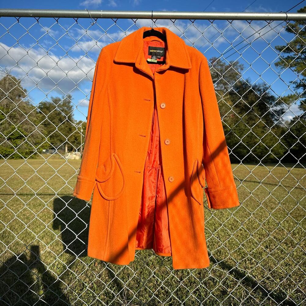 Vintage Orange Coat